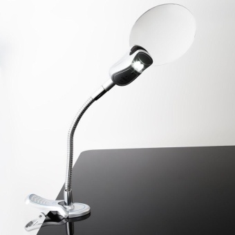 6 LED Light Desk Table Lamps With Magnifying Glass Metal Hose Clamp - Intl June 2018 - 4 6 LED Light Desk Table Lamps with Magnifying Glass Metal Hose Clamp - intl - 4