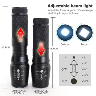 6000lm Genuine Shadowhawk X800 Tactical Flashlight L2 LED Military Torch - Intl May 2018 - 3 6000lm Genuine Shadowhawk X800 Tactical Flashlight L2 LED Military Torch - intl - 3