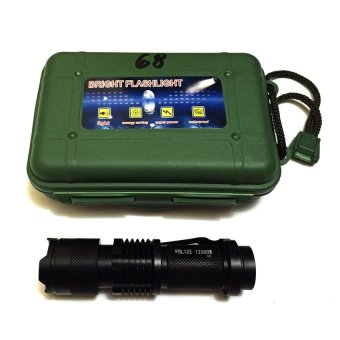 #68 Type Rechargeable Cree LED Flashlight Black April 2018 - 3 #68 Type Rechargeable Cree LED Flashlight Black - 3