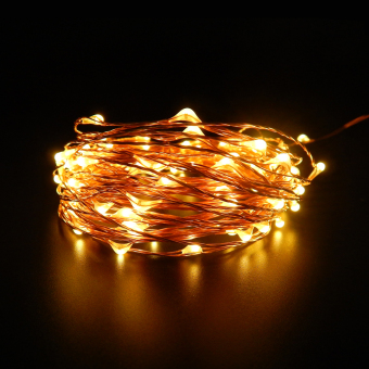 6m 60 Leds 16.5Ft 8 Modes Waterproof Warm White Battery OperatedLED String Lights Fairy Lights Christmas Lights With Remote Control(Warm White) June 2018 - 3 6m 60 Leds 16.5Ft 8 Modes Waterproof Warm White Battery OperatedLED String Lights Fairy lights Christmas lights with Remote Control(Warm White) - 3