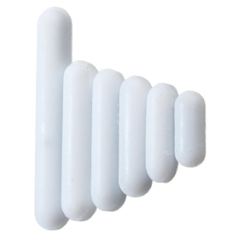 6PCS Magnetic Stirrer Mixer Bar Type-C PTFE Cover Stir Bar StirredSolution Use White - Intl June 2018 - 2 6PCS Magnetic Stirrer Mixer Bar Type-C PTFE Cover Stir Bar StirredSolution Use White - intl - 2