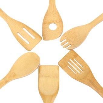 6pcs/set Wooden Spoon Set, Bamboo Cookware Sets Spoon Spatula,Utensil Set April 2018 - 3 6pcs/set Wooden Spoon Set, Bamboo Cookware Sets Spoon Spatula,Utensil Set - 3