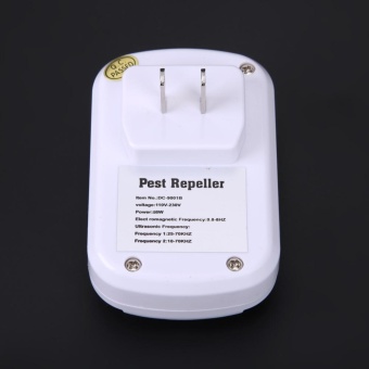 6W Electronic Ultrasonic Mouse Killer Mouse Cockroach Trap Mosquito Repelle(White) - Intl June 2018 - 4 6W Electronic Ultrasonic Mouse Killer Mouse Cockroach Trap Mosquito Repelle(White) - intl - 4