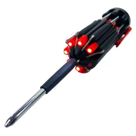 8 in One Multi-Screwdriver with LED Torch