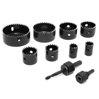 8Pcs Wood Alloy Iron Cutter Bimetal Hole Saw Drill Bit Kit W Hex Wrench Black April 2018 - 2 8Pcs Wood Alloy Iron Cutter Bimetal Hole Saw Drill Bit Kit w Hex Wrench Black - 2