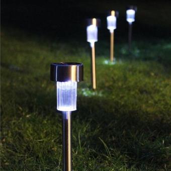 8sets Of Garden Solar Light Stainless Steel June 2018 - 4 8sets of Garden Solar Light Stainless Steel - 4