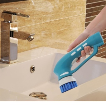 Abusun Handheld Cleaner Brush, Power Scrubber Cleaning Kit PortableCordless Power Scrubber Brush For Kitchen,Bathroom,etc(BatteryModel) - Intl June 2018 - 4 Abusun Handheld Cleaner Brush, Power Scrubber Cleaning Kit PortableCordless Power Scrubber Brush for Kitchen,Bathroom,etc(BatteryModel) - intl - 4