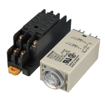AC 220V H3Y-2 Power On Time Delay Relay Solid-State Timer 1.0~30Min DPDT Socket - Intl June 2018 - 2 AC 220V H3Y-2 Power On Time Delay Relay Solid-State Timer 1.0~30Min DPDT Socket - Intl - 2
