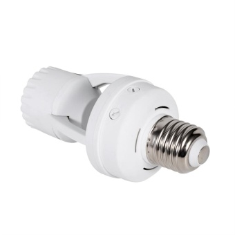 AC110-240V E27 Infrared Motion Sensor LED Lamp Bulb Light Socket With Adjustable Switch - Intl June 2018 - 5 AC110-240V E27 Infrared Motion Sensor LED Lamp Bulb Light Socket With Adjustable Switch - intl - 5