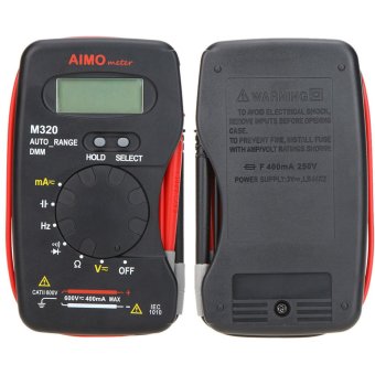 Aimo M320 Pocket Size Handheld LCD Digital Multimeter DMM Frequency Capacitance Measurement Data Hold Auto Range April 2018 - 4 Aimo M320 Pocket Size Handheld LCD Digital Multimeter DMM Frequency Capacitance Measurement Data Hold Auto Range - 4
