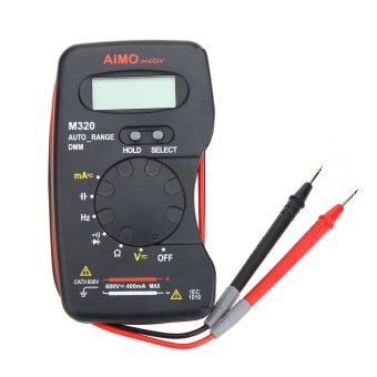 Aimo M320 Pocket Size Handheld LCD Digital Multimeter DMM Frequency Capacitance Measurement Data Hold Auto Range April 2018 - 2 Aimo M320 Pocket Size Handheld LCD Digital Multimeter DMM Frequency Capacitance Measurement Data Hold Auto Range - 2