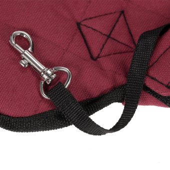 Anself Breathable Cute Canvas Pet Bag Puppy Dog Cat Carrier Head Out Front Chest Backpack For Outdoor Travel Use M Size Canvas (Burgundy) - Intl June 2018 - 3 Anself Breathable Cute Canvas Pet Bag Puppy Dog Cat Carrier Head out Front Chest Backpack for Outdoor Travel Use M Size Canvas (Burgundy) - intl - 3