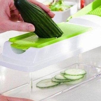As Seen On TV 12-Piece Multiple Purpose Nicer Dicer ChopperAll-in-one Kitchen Tool Peeler Slicer June 2018 - 2 As Seen on TV 12-Piece Multiple Purpose Nicer Dicer ChopperAll-in-one Kitchen Tool Peeler Slicer - 2