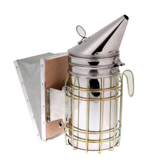 Bee Hive Smoker Stainless Steel W/ Heat Shield ProtectionBeekeeping Tool - Intl June 2018 - 5 Bee Hive Smoker Stainless Steel w/ Heat Shield ProtectionBeekeeping Tool - intl - 5