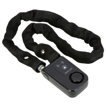 Bluetooth 80cm Black Chain Smart Lock Anti Theft Alarm KeylessPhone APP Control Lock - Intl April 2018 - 2 Bluetooth 80cm Black Chain Smart Lock Anti Theft Alarm KeylessPhone APP Control Lock - intl - 2
