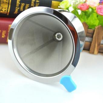 BolehDeals Stainless Pour Over Drip Mesh Coffee Tea Cone Filter Holder Maker #2 90mm - Intl July 2018 - 2 BolehDeals Stainless Pour Over Drip Mesh Coffee Tea Cone Filter Holder Maker #2 90mm - intl - 2