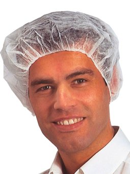 Bouffant Cap Hairnet Pack Of 100 Shower Head Hat (White) June 2018 - 2 Bouffant Cap Hairnet Pack of 100 Shower Head Hat (White) - 2