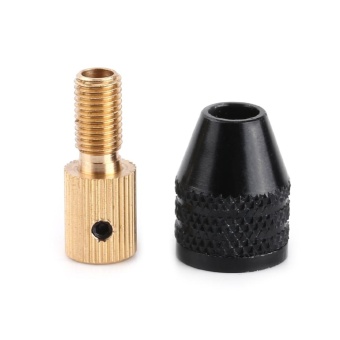 Brass & Aluminum Alloy Electric Drill Chuck Set Grasp CapacityRange 0.3-3.4mm Drilling Tool - Intl June 2018 - 2 Brass & Aluminum Alloy Electric Drill Chuck Set Grasp CapacityRange 0.3-3.4mm Drilling Tool - intl - 2
