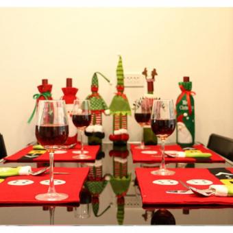 BUYINCOINS Newest Christmas Table Covers Santa Claus TablePlacemats Coaster Cover Runner Mat Cutlery Holder - Intl June 2018 - 5 BUYINCOINS Newest Christmas Table Covers Santa Claus TablePlacemats Coaster Cover Runner Mat Cutlery Holder - intl - 5