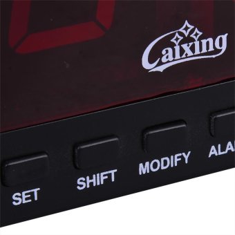 Caixing CX-2158 Digital LED Alarm Clock (Black) April 2018 - 2 Caixing CX-2158 Digital LED Alarm Clock (Black) - 2
