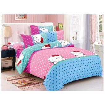 Cartoon Soft Cotton Bed Sheet Set Of 3 (fitted Sheet And Pillowcase) April 2018 - 4 cartoon soft cotton bed sheet set of 3 (fitted sheet and pillowcase) - 4