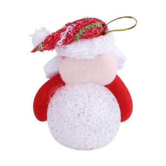 Christmas Tree Hanging Ornaments Decor LED Light Doll Toy #Santa Claus - Intl June 2018 - 4 Christmas Tree Hanging Ornaments Decor LED Light Doll Toy #Santa Claus - intl - 4