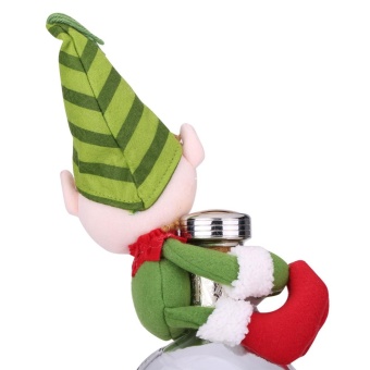 Christmas Wine Bottle Cover Novelty Dinner Table Party OrnamentDecor Home Display(Elf) - Intl June 2018 - 5 Christmas Wine Bottle Cover Novelty Dinner Table Party OrnamentDecor Home Display(Elf) - intl - 5