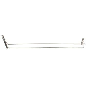 Chrome Plated Wine Champagne Glass Cup Hangers Rack Holder+Screws Set 55cm 21'' June 2018 - 2 Chrome Plated Wine Champagne Glass Cup Hangers Rack Holder+Screws Set 55cm 21'' - 2
