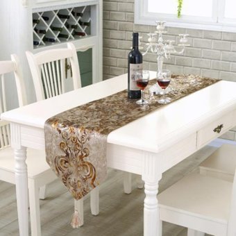 Classic Modern Cotton Linen Table Table Runner Color:#5 Size:33*210cm - Intl June 2018 - 2 Classic Modern Cotton Linen Table Table Runner color:#5 size:33*210cm - intl - 2