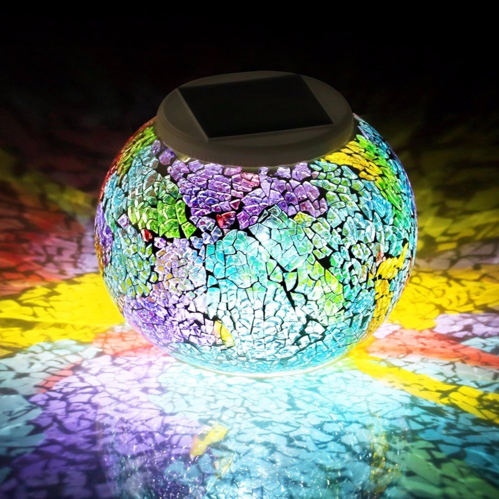 Philippines Color Changing Solar Powered Glass Ball Led Garden Color Changing Solar Powered Glass Ball Led Garden Lights Rechargeable Table Outdoor