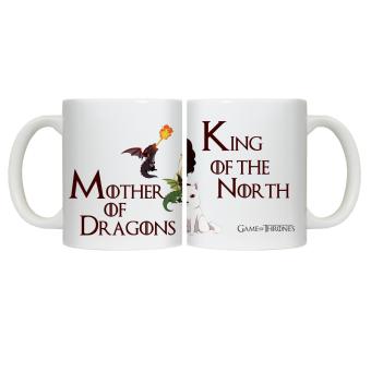 CopyCut Couple Cute Inspirational Statement Mug Game Of Thrones Khaleesi John Snow - Gift Set July 2018 - 2 CopyCut Couple Cute Inspirational Statement Mug Game of Thrones Khaleesi John Snow - Gift Set - 2