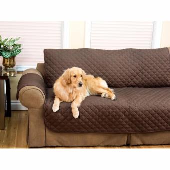 Couch Coat Recliner Cover Long Set Of 3 (Brown) June 2018 - 3 Couch Coat Recliner Cover Long Set of 3 (Brown) - 3