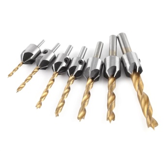 Countersink Drill Bit Carpentry Woodworking Boring Tool Round ShankWith Hex Key (3-10mm) - Intl June 2018 - 2 Countersink Drill Bit Carpentry Woodworking Boring Tool Round ShankWith Hex Key (3-10mm) - intl - 2