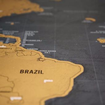 Deluxe Travel Edition Personalized Journal Scratch Off World Map Poster - Intl June 2018 - 4 Deluxe Travel Edition Personalized Journal Scratch Off World Map Poster - intl - 4