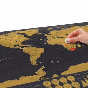 Deluxe Travel Edition Personalized Journal Scratch Off World Map Poster - Intl June 2018 - 3 Deluxe Travel Edition Personalized Journal Scratch Off World Map Poster - intl - 3