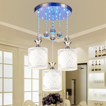 Dinning Room Ceiling Light Modern Simplicity Restaurant ChandelierThree Head Creative Crystal Bedroom Living Room Hanging Lighting A+- Intl June 2018 - 3 Dinning Room Ceiling Light Modern Simplicity Restaurant ChandelierThree Head Creative Crystal Bedroom Living Room Hanging Lighting A+- intl - 3