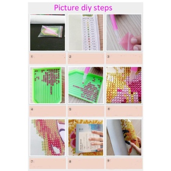 Diotem 5D Full Drilled Diy Diamond Painting Cross Stitch SquareDiamond Embroid L - Intl May 2018 - 5 Diotem 5D Full Drilled Diy Diamond Painting Cross Stitch SquareDiamond Embroid L - intl - 5