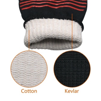 Diotem TTLIFE Oven Mitts Gloves BBQ Grilling Cooking Gloves - 932FExtreme Heat Resistant Gloves Long For Extra Forearm Protection -intl June 2018 - 4 Diotem TTLIFE Oven Mitts Gloves BBQ Grilling Cooking Gloves - 932FExtreme Heat Resistant Gloves Long For Extra Forearm Protection -intl - 4