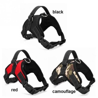 Dog Harness Adjustable Pet Dog Big Exit Harness Vest Collar Strapfor Small And Large Dogs Pitbulls - Black(M) - Intl June 2018 - 2 Dog Harness Adjustable Pet Dog Big Exit Harness Vest Collar Strapfor Small and Large Dogs Pitbulls - Black(M) - intl - 2