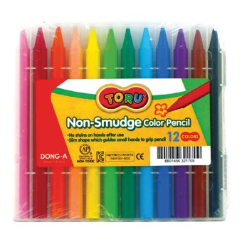 Dong-A Toru Non-Smudge Color Pencil 12 Colors Set Of 2 June 2018 - 2 Dong-A Toru Non-Smudge Color Pencil 12 colors Set of 2 - 2
