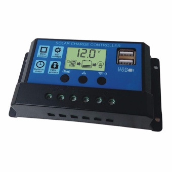 Dual USB 12V/24V Solar Panels Charge Controller Regulator 20A - Intl May 2018 - 2 Dual USB 12V/24V Solar Panels Charge Controller Regulator 20A - intl - 2