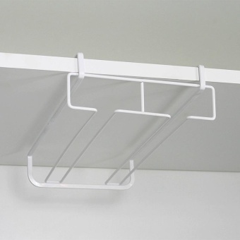 Durable Stainless Steel Kitchen Bar Champagne Wine Glasses Holder Goblet Rack Wall Hanging Cup Storage - Intl June 2018 - 3 Durable Stainless Steel Kitchen Bar Champagne Wine Glasses Holder Goblet Rack Wall Hanging Cup Storage - intl - 3