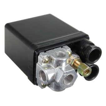 Duty Air Compressor Pressure Switch Control Valve 90-120PSI 12 Bar 4 Port June 2018 - 2 Duty Air Compressor Pressure Switch Control Valve 90-120PSI 12 Bar 4 Port - 2