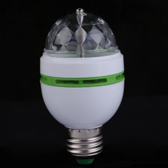 E27 3W Colorful Auto Roating RGB LED Bulb Stage Light Disco PartyLamp - Intl June 2018 - 3 E27 3W Colorful Auto Roating RGB LED Bulb Stage Light Disco PartyLamp - intl - 3