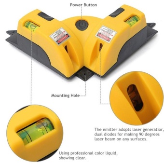 Eachgo Vertical Horizontal Line Laser Level Meter Square Level Right Angle Alignment Measurements Device - Intl June 2018 - 3 Eachgo Vertical Horizontal Line Laser Level Meter Square Level Right Angle Alignment Measurements Device - intl - 3