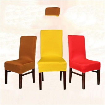 Elastic Half Chair Cover Chair Stool 6 Set Of Hotel Office - Intl June 2018 - 2 Elastic half chair cover chair stool 6 set of hotel office - intl - 2