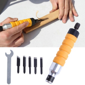 Electric Carving Machine Woodworking Carving Chisel Tool With 5Carving Blades - Intl June 2018 - 4 Electric Carving Machine Woodworking Carving Chisel Tool with 5Carving Blades - intl - 4
