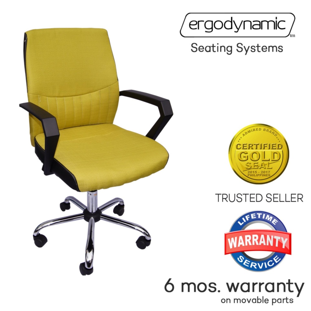 Philippines Erynamic Emc 122ylw Designer Mid Back Office Chair Erynamic Emc 122ylw Designer Mid Back Office Chair Fabric Desk