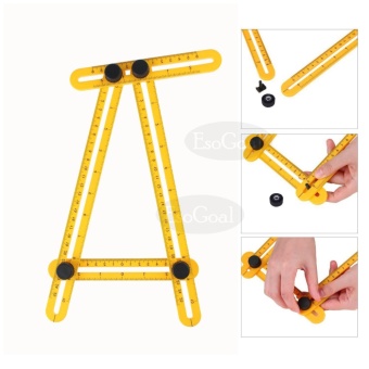 EsoGoal 2 Pcs Multi Angle Measuring Ruler Angle Measurement Toolfor Craftsmen Handymen Builders Carpenter DIY - Intl June 2018 - 3 EsoGoal 2 Pcs Multi Angle Measuring Ruler Angle Measurement Toolfor Craftsmen Handymen Builders Carpenter DIY - intl - 3