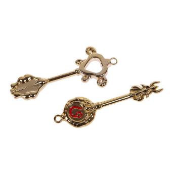Fairy Tail Lucy Metal Keys Pendant Necklace Keychain June 2018 - 4 Fairy Tail Lucy Metal Keys Pendant Necklace Keychain - 4